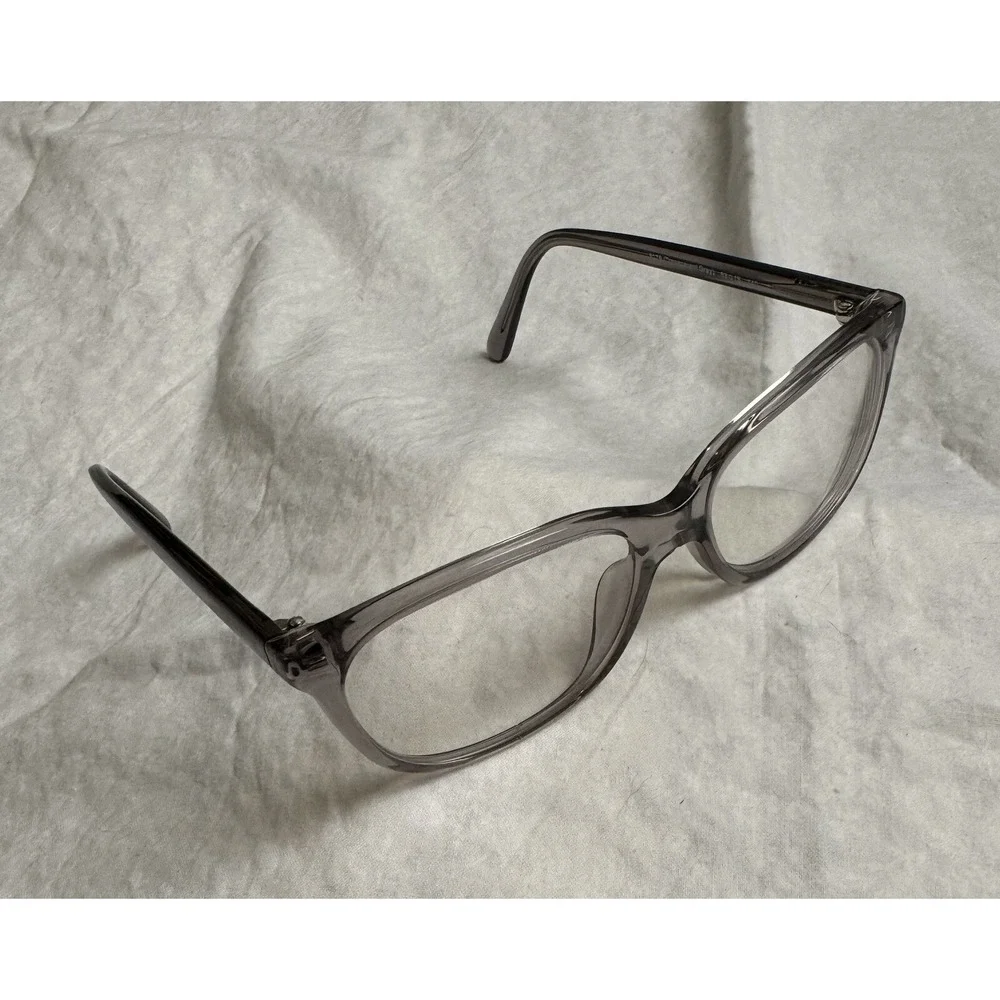 Coach HC6139U HC 6138U‎ 5176 Transparent Grey Eyeglasses; 53/15/140 FRAMES ONLY